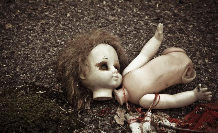 The dead have no voice: doll at Pripyat, near Chernobyl. Photo: Ben Fairless via Flickr (CC BY-NC-SA).