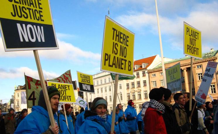 Activists demand climate justice